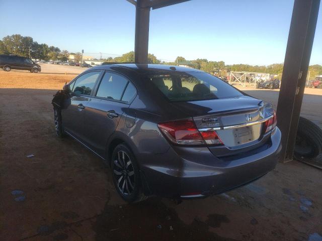 19XFB2F93FE092386 - 2015 HONDA CIVIC EXL Grafitowy zdjęcie 3