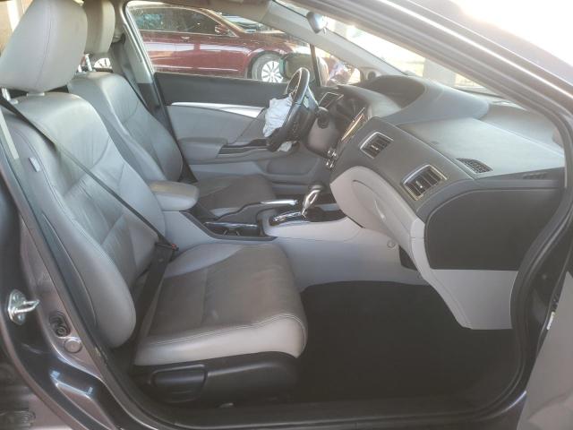 19XFB2F93FE092386 - 2015 HONDA CIVIC EXL Grafitowy zdjęcie 5