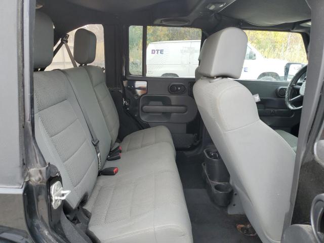 1J4GA59127L105968 - 2007 JEEP WRANGLER S 黑色 照片 6