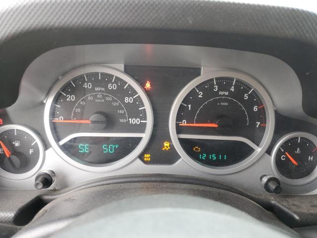 1J4GA59127L105968 - 2007 JEEP WRANGLER S 黑色 照片 8