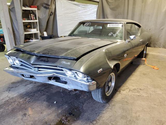 136379K416750 - 1969 CHEVROLET CHEVELLE CHARCOAL photo 2