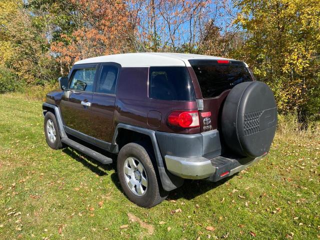 JTEBU11F570004119 - 2007 TOYOTA FJ CRUISER BURGUNDY photo 3