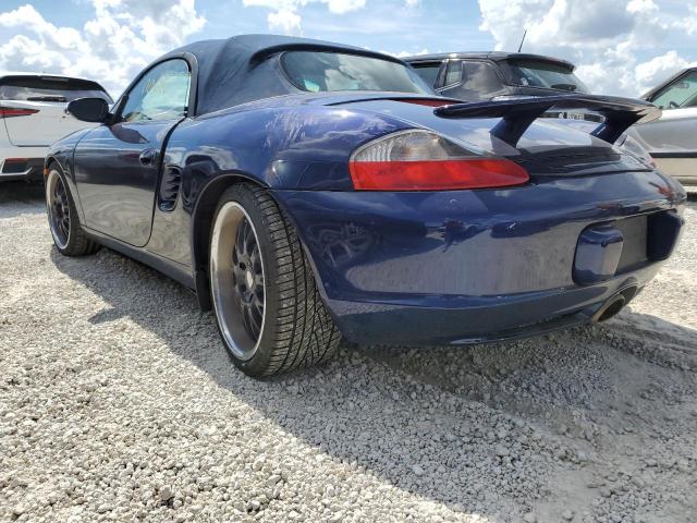 WP0CA29873U624308 - 2003 PORSCHE BOXSTER BLUE photo 3