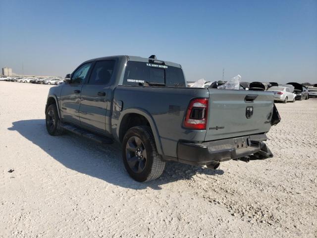 1C6SRFFT6MN559474 - 2021 RAM 1500 BIG H GRAY photo 3