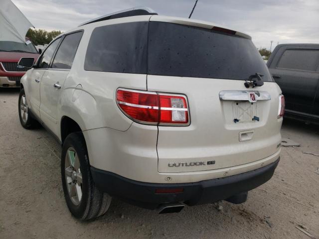 5GZEV33768J186181 - 2008 SATURN OUTLOOK XR CREAM photo 3