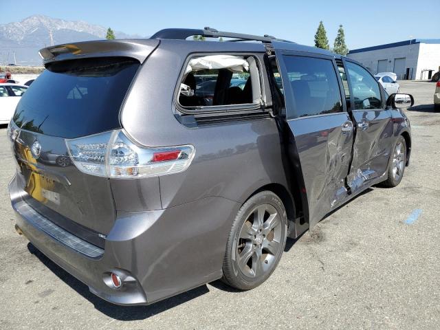 5TDXK3DCXFS649096 - 2015 TOYOTA SIENNA SPO GRAY photo 4