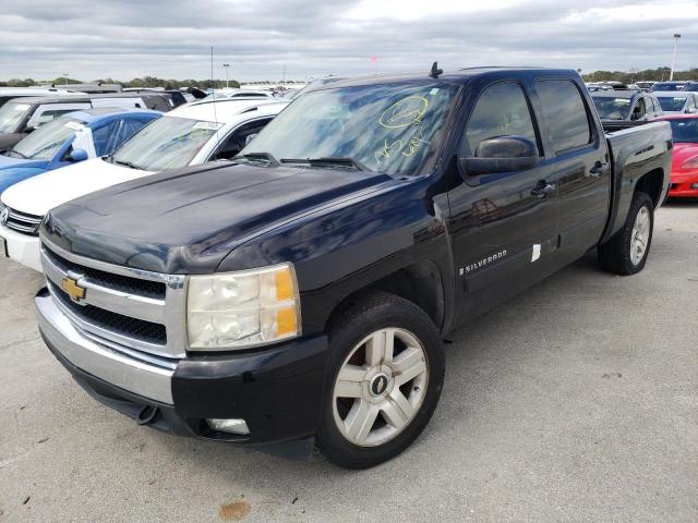 2GCEC13J871526608 - 2007 CHEVROLET 1500 SILVE BLACK photo 2