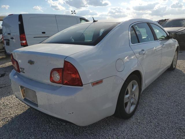 1G1ZB5EB5A4140895 - 2010 CHEVROLET MALIBU LS WHITE photo 4