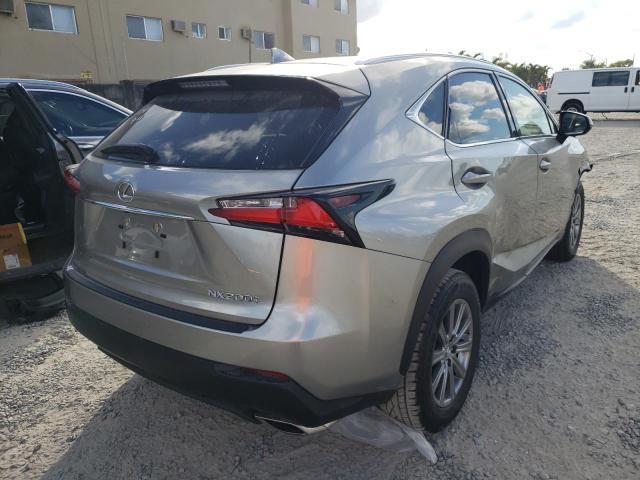 JTJYARBZ8H2084114 - 2017 LEXUS NX 200T BA GRAY photo 4