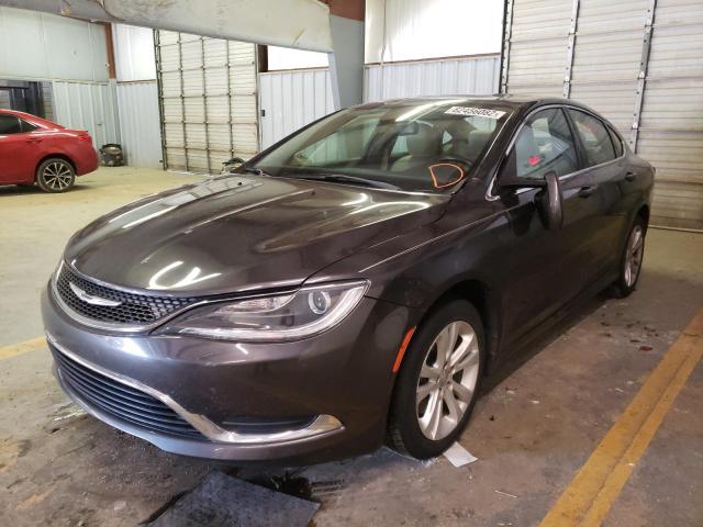 1C3CCCAB1HN508972 - 2017 CHRYSLER 200 LIMITE GRAY photo 2