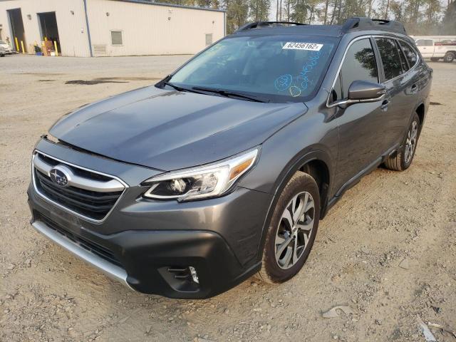 4S4BTGND7L3246837 - 2020 SUBARU OUTBACK LI GRAY photo 2