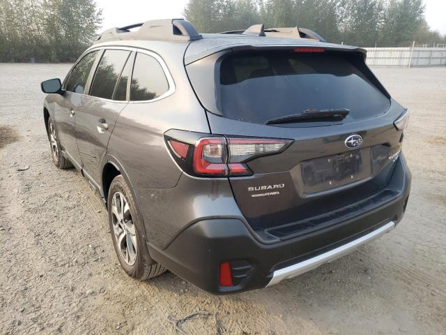 4S4BTGND7L3246837 - 2020 SUBARU OUTBACK LI GRAY photo 3