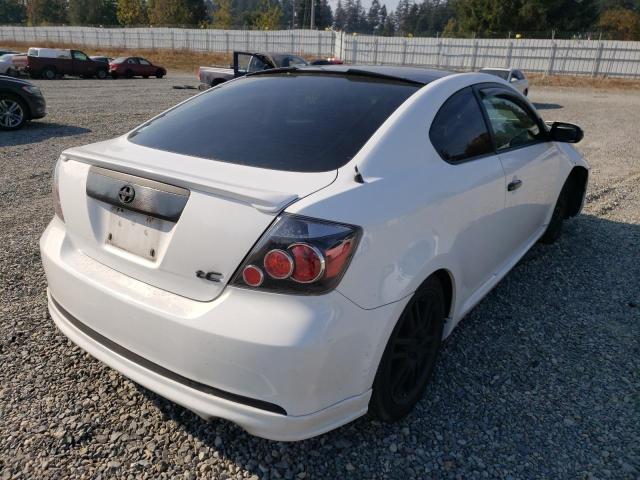 JTKDE167590300099 - 2009 TOYOTA SCION TC 白色 照片 4
