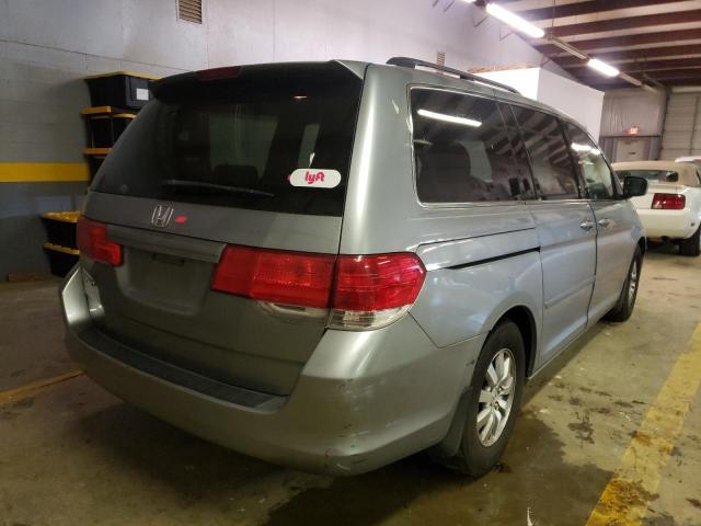 5FNRL38468B098617 - 2008 HONDA ODYSSEY EX SILVER photo 4