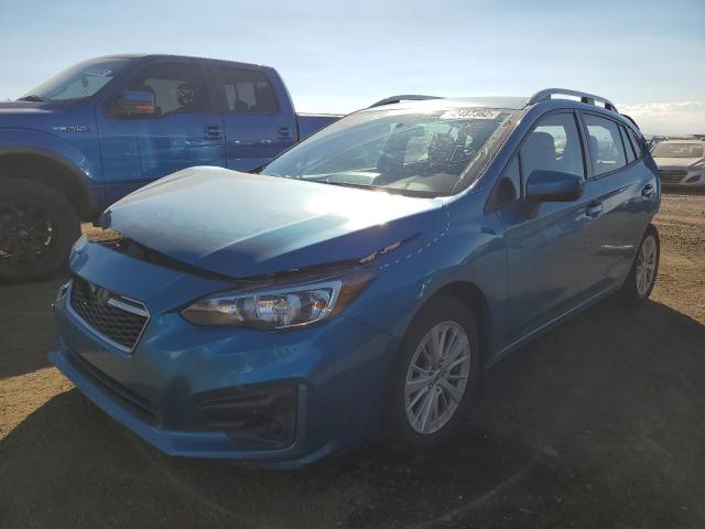 4S3GTAB69H3740038 - 2017 SUBARU IMPREZA PR BLUE photo 2