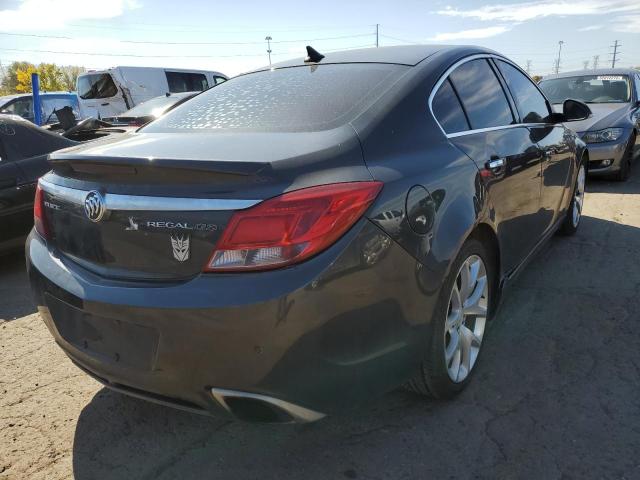 2G4GV5GV4C9214798 - 2012 BUICK REGAL GS Сұр фото 4