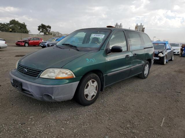 2FMZA50472BA14270 - 2002 FORD WINDSTAR L GREEN photo 2