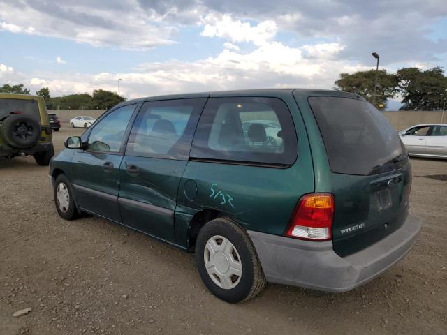 2FMZA50472BA14270 - 2002 FORD WINDSTAR L GREEN photo 9