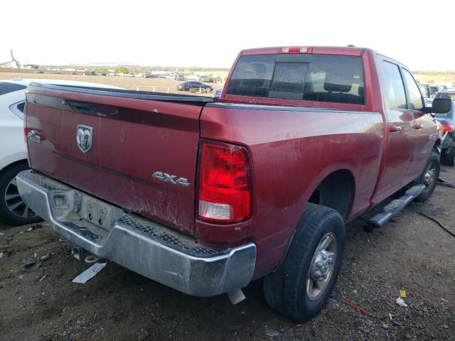 3C6TD5DT8CG304526 - 2012 DODGE RAM 2500 S RED photo 4