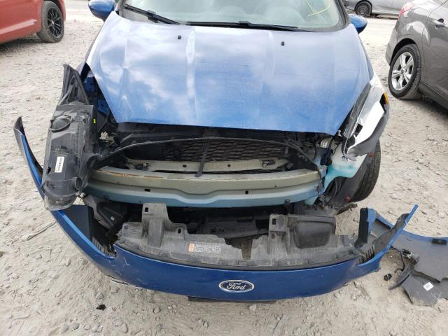 3FADP4EJ2KM155693 - 2019 FORD FIESTA SE BLUE photo 9