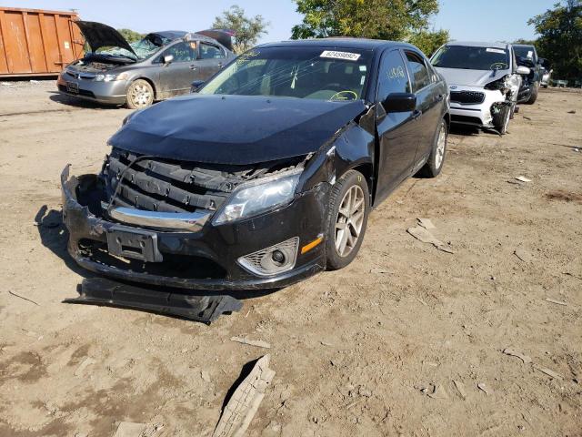 3FAHP0JG0AR214715 - 2010 FORD FUSION SEL BLACK photo 2