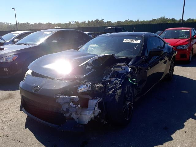JF1ZNAA16E9703245 - 2014 TOYOTA SCION FR-S BLACK photo 2
