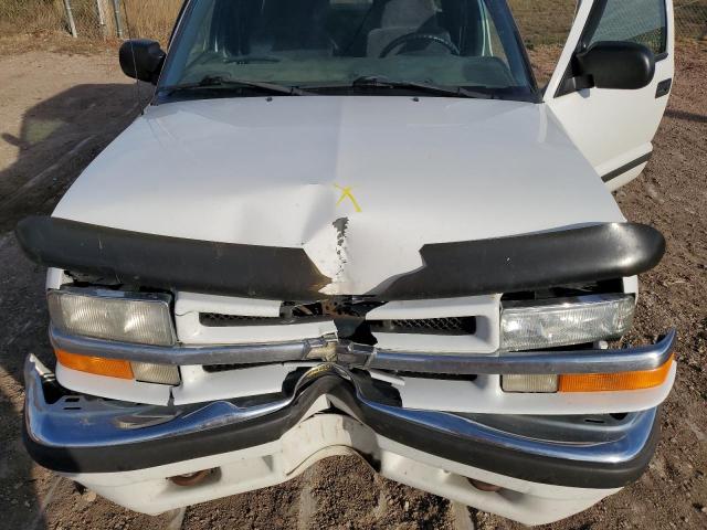 1GCDT13W11K201457 - 2001 CHEVROLET S TRUCK S1 WHITE photo 7