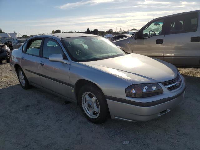 2G1WF52E759152085 - 2005 CHEVROLET IMPALA SILVER photo 1