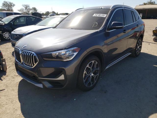 WBXJG7C00M5S99747 - 2021 BMW X1 SDRIVE2 GRAY photo 1