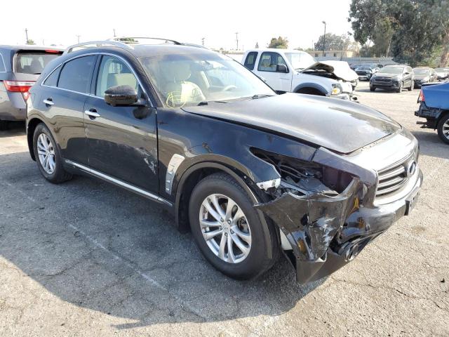 JN8CS1MU0DM140059 - 2013 INFINITI FX37 BLACK photo 1