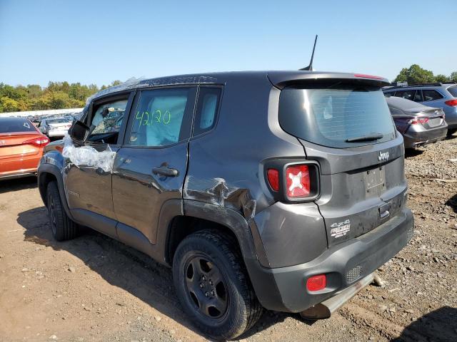 ZACNJBAB8LPL51345 - 2020 JEEP RENEGADE S Boz foto 3