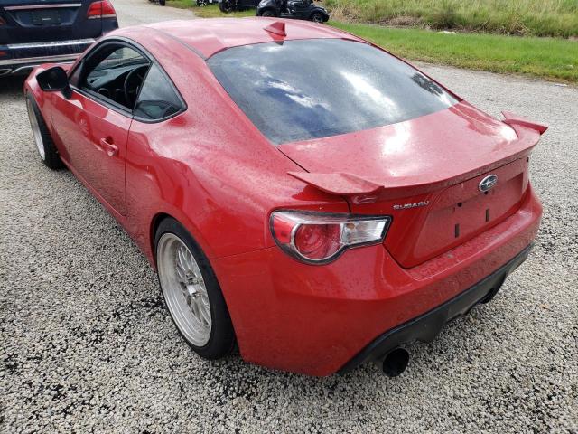 JF1ZCAC19F8607104 - 2015 SUBARU BRZ 2.0 LI RED photo 3