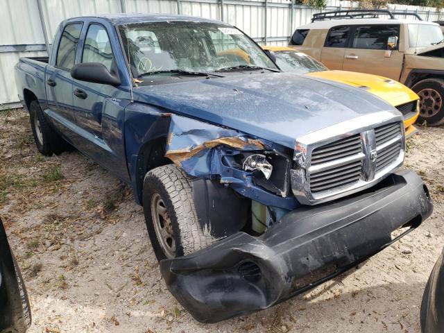 1D7HE28N46S624144 - 2006 DODGE DAKOTA QUA BLUE photo 1