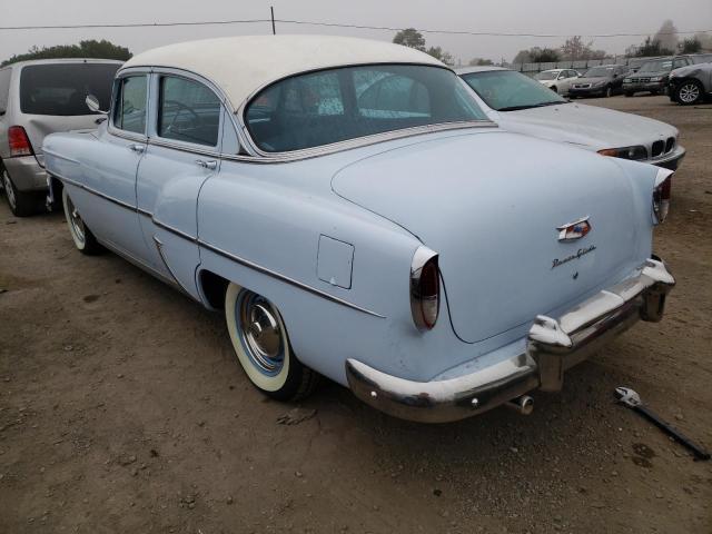 B540048029 - 1954 CHEVROLET BEL AIR BLUE photo 3