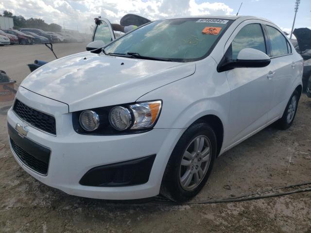 1G1JA5SH6C4121302 - 2012 CHEVROLET SONIC LS WHITE photo 2