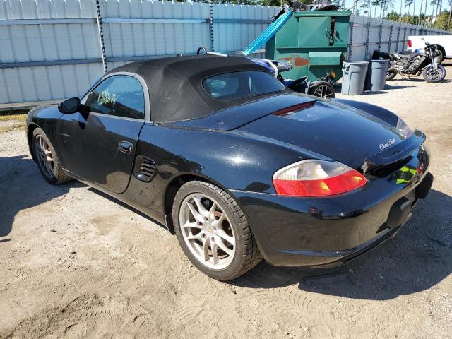 WP0CA29893U623046 - 2003 PORSCHE BOXSTER BLACK photo 3