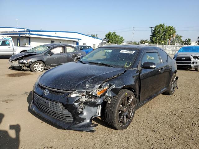 JTKJF5C75FJ004680 - 2015 TOYOTA SCION TC GRAY photo 2