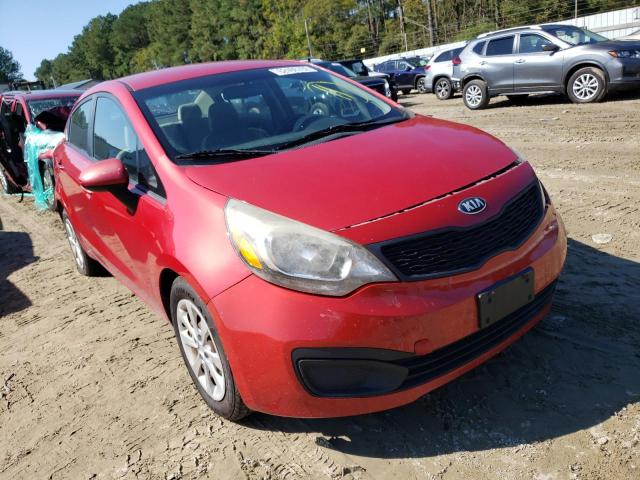 KNADM4A34D6254607 - 2013 KIA RIO RED photo 1