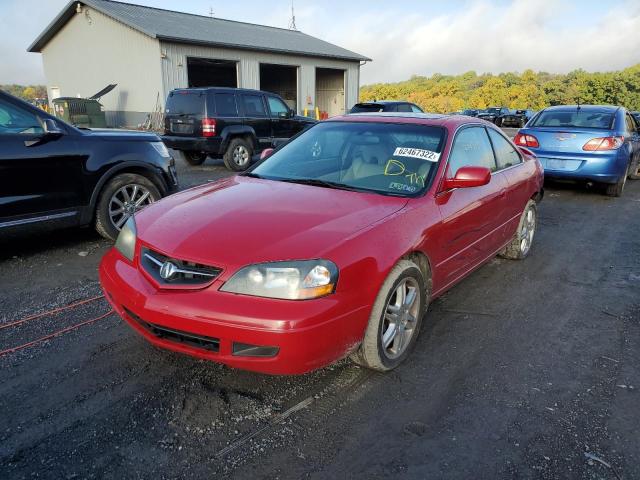 19UYA42653A013397 - 2003 ACURA 3.2CL TYPE RED photo 2