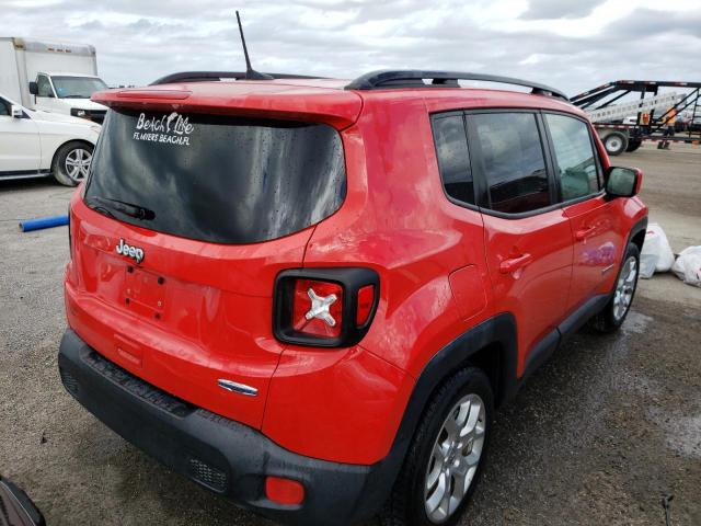 ZACCJABB0JPJ66445 - 2018 JEEP RENEGADE L RED photo 4