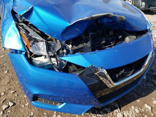 3N1CN8EV4ML826850 - 2021 NISSAN VERSA SV BLUE photo 9