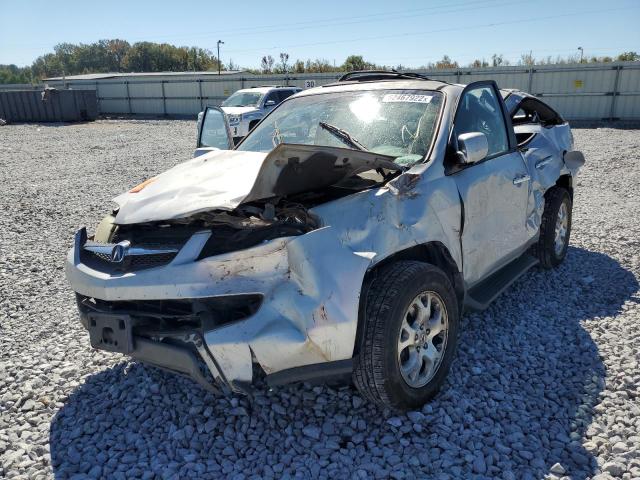 2HNYD18622H541484 - 2002 ACURA MDX TOURIN GRAY photo 2