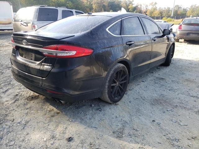 3FA6P0VP3HR394963 - 2017 FORD FUSION SPO BLACK photo 4