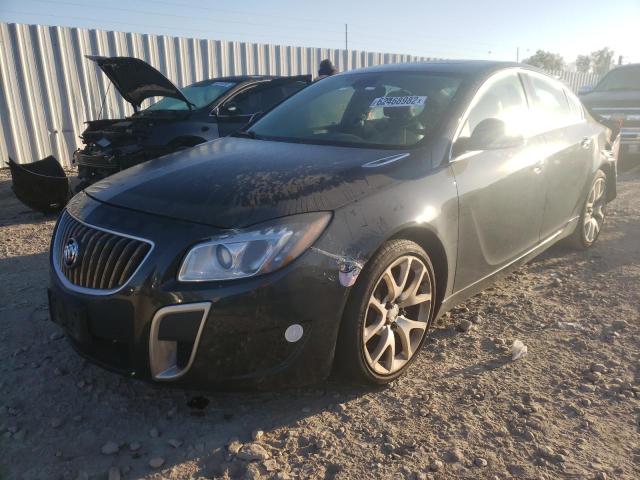 2G4GV5GVXD9249282 - 2013 BUICK REGAL GS Сұр фото 2