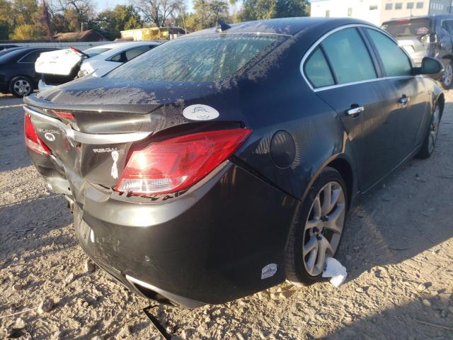 2G4GV5GVXD9249282 - 2013 BUICK REGAL GS Сұр фото 4