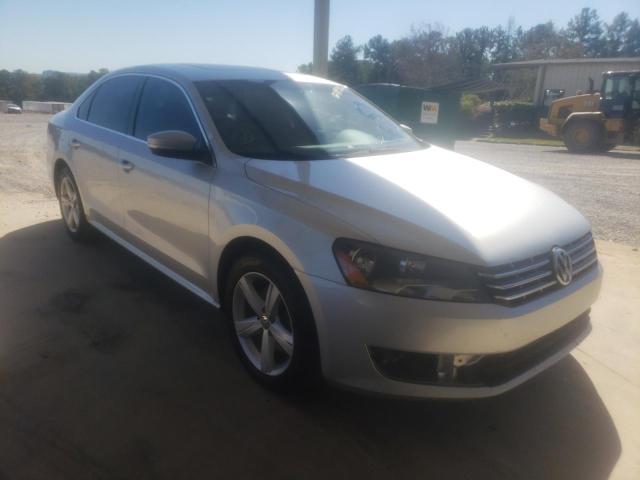 1VWBN7A30DC132558 - 2013 VOLKSWAGEN PASSAT SE SILVER photo 1