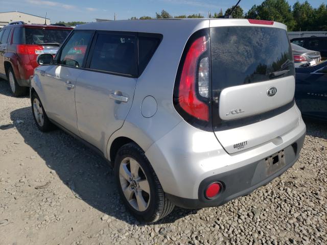 KNDJN2A29H7493813 - 2017 KIA SOUL SILVER photo 3