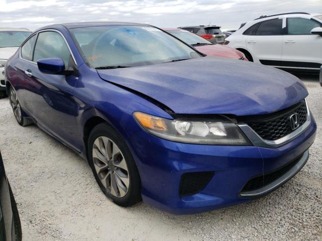 1HGCT1B37EA014868 - 2014 HONDA ACCORD LX- BLUE photo 1