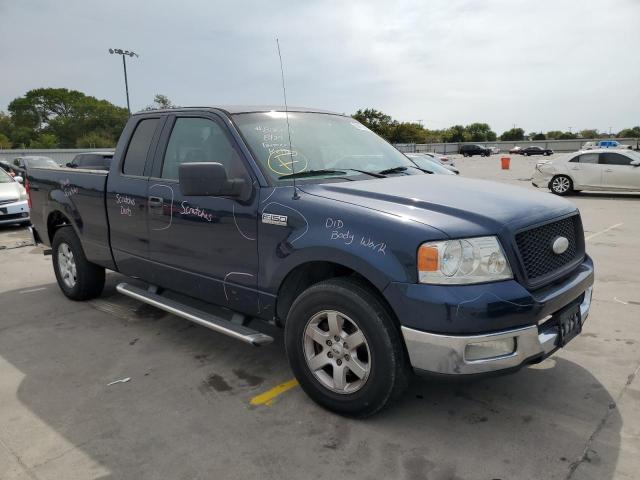 1FTPX12535FA79502 - 2005 FORD F150 BLUE photo 1