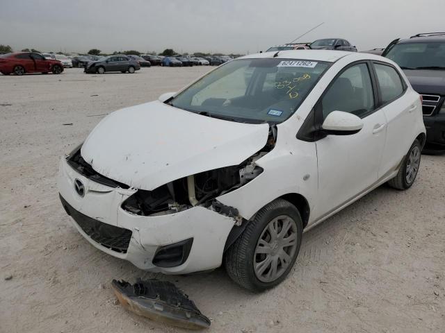 JM1DE1KY7E0172464 - 2014 MAZDA MAZDA2 SPO WHITE photo 2